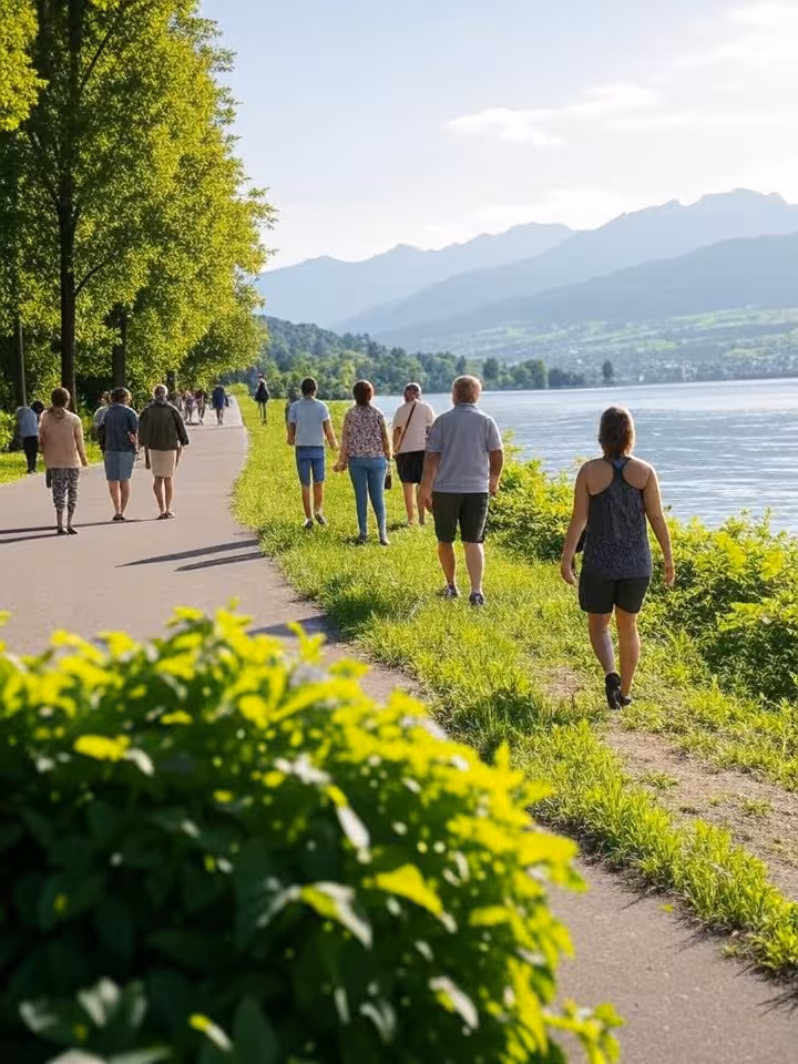 Passeggiata lungo il percorso circolare del Lago di Zurigo tra Herrliberg e Stäfa