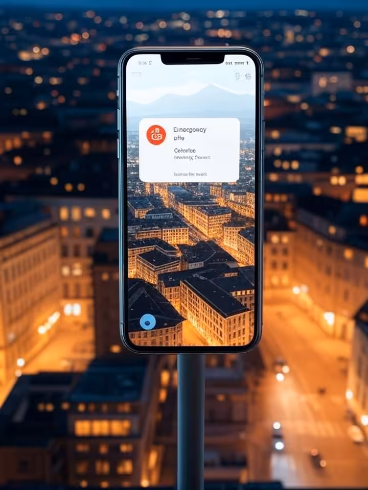 Standort-Sharing App für Sicherheit beim ersten Arrangement-Treffen