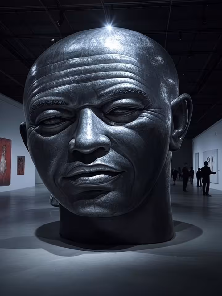 Grossformatige Installation in der Unlimited-Sektion der Art Basel